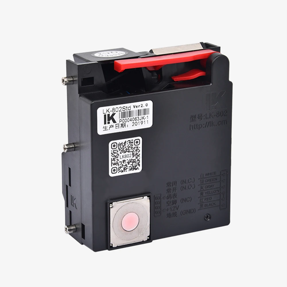 Top Entry Single Coin Acceptor Gettone Selector Coin Mech Per Arcade Game Cabinet Chiosco Distributori Automatici, Nuova Versione, Lk825