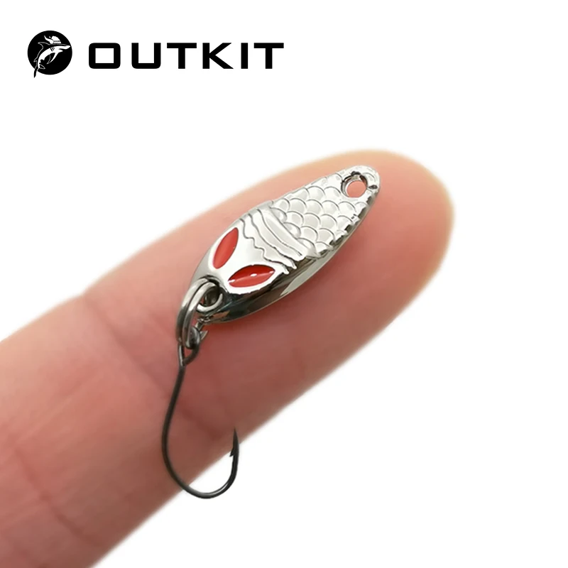 New Mini Fishing Lure Muslimah Spoon Metal Lures Spinnerbait Minnow Small Fish Single Hook Jig Stream Trout Baits Pesca Hot