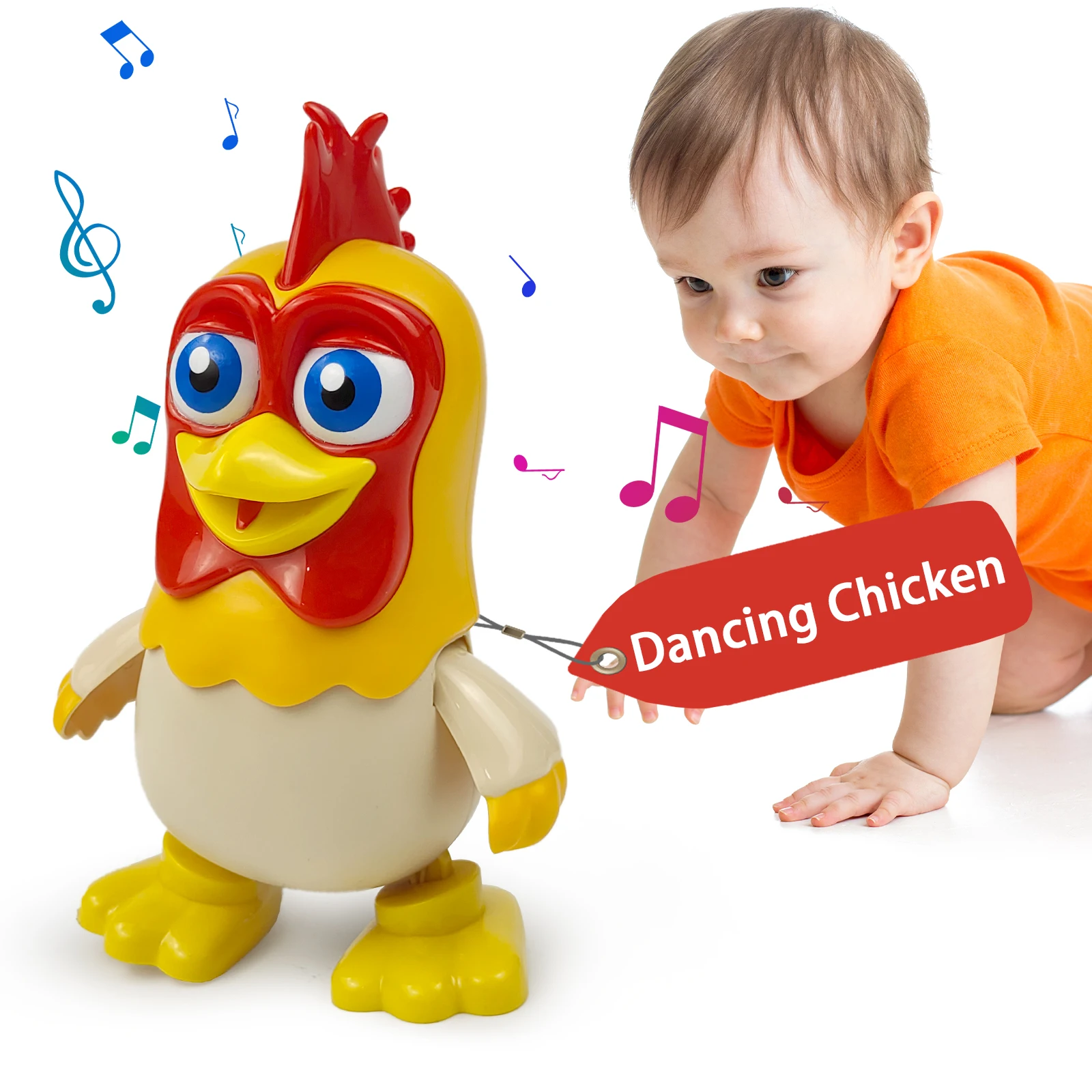 La Granja De Zenon Chicken Baby Toys Dancing Chicken Bartolito Toddlers Toys With Music Kids Interactive Early Learning Educatio