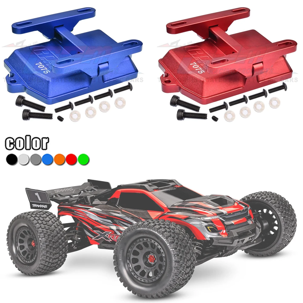 Gpm Metal Receiver Box Cover Esc Mount Holder 7724 Per Traxxas 1/6 Xrt 1/5 X-Maxx 6S 8S 4Wd Monster Truck Accessori Di Aggiornamento