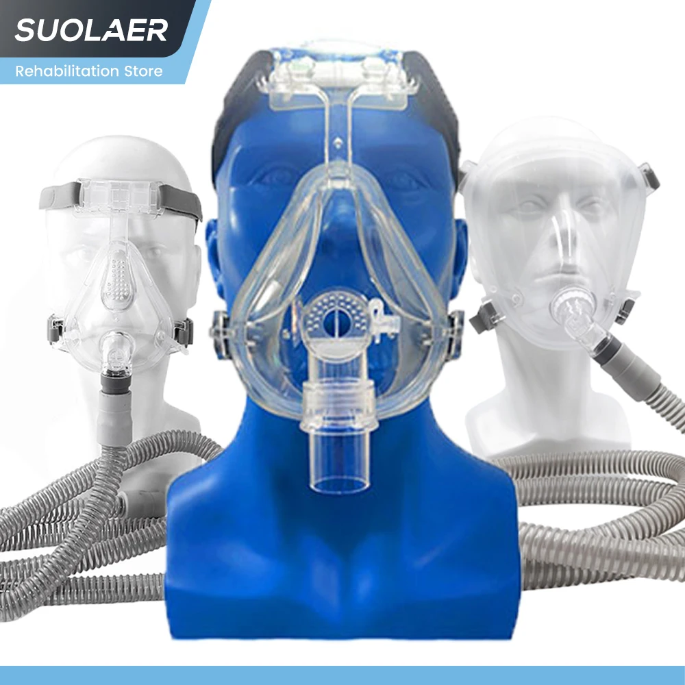 Cpap Mask Full Face Naso Bocca Maschera Auto Cpap Bipap Apap Anti Russare Apnea Del Sonno Aiuto Del Sonno Maschera Respiratore Nasale Integrale