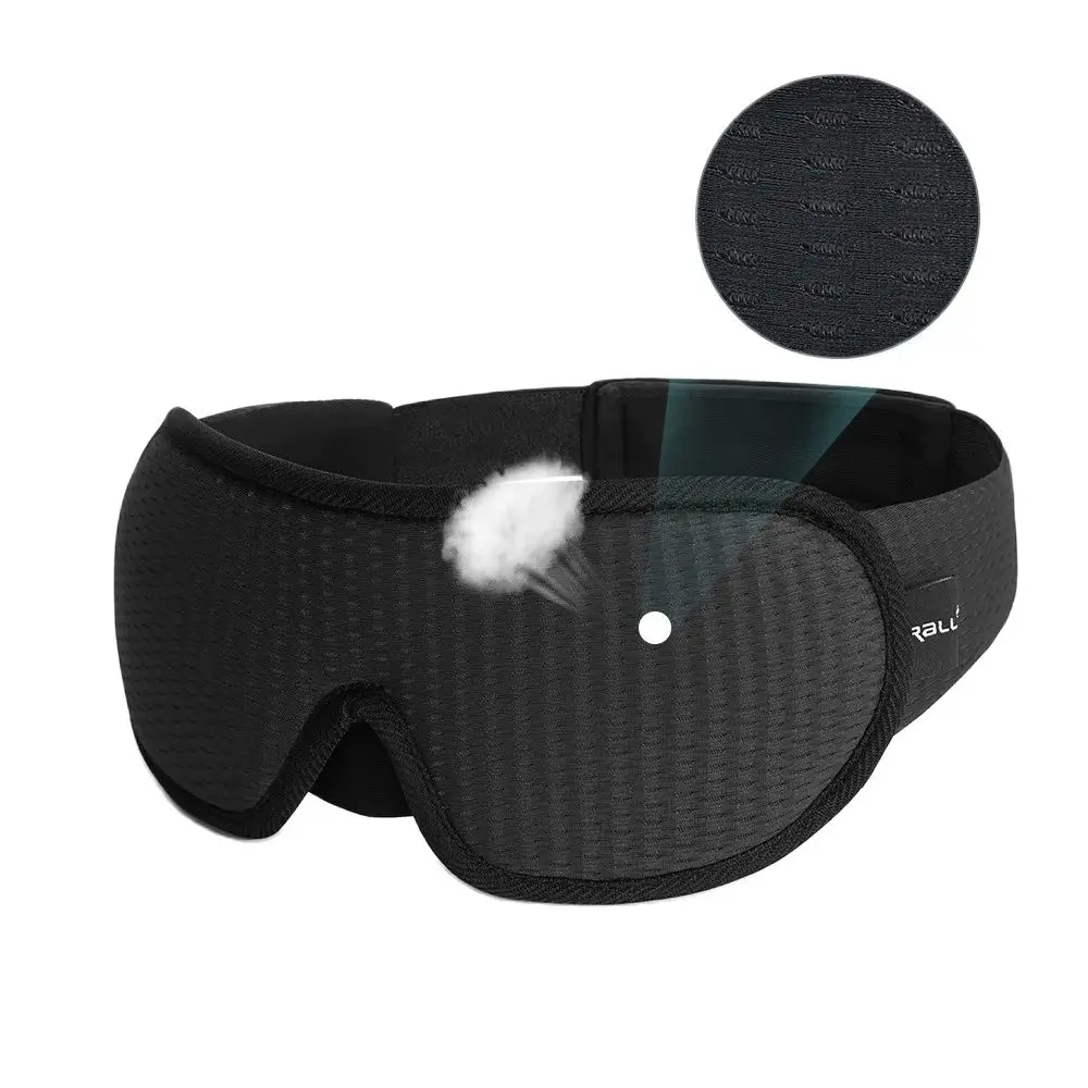 3D Sleeping Mask Blocking Light Sleep Eye Mask Memory Foam Eyeshade Soft Imbottito Slaapmasker Eyeppatch Travel Sleeping Aid