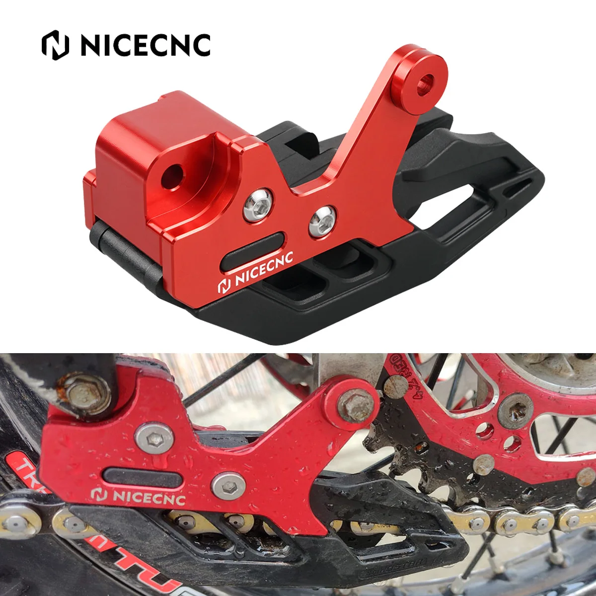 Nicecnc Protezione Guida Catena Per Beta Rr 125 200 250 300 350 390 400 430 450 480 Xtrainer 250 300 Rs Rm 450 525 2010-2022