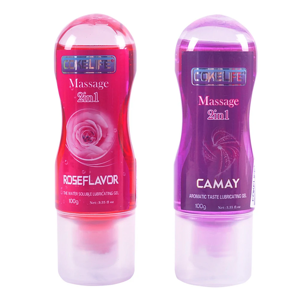 100Ml Fragranza Alla Rosa Sapore Commestibile Lubrificante A Base D'Acqua Sesso Anale Gel Orale Lubrificante Sessuale Per Coppia Lubrificanti Per Frag
