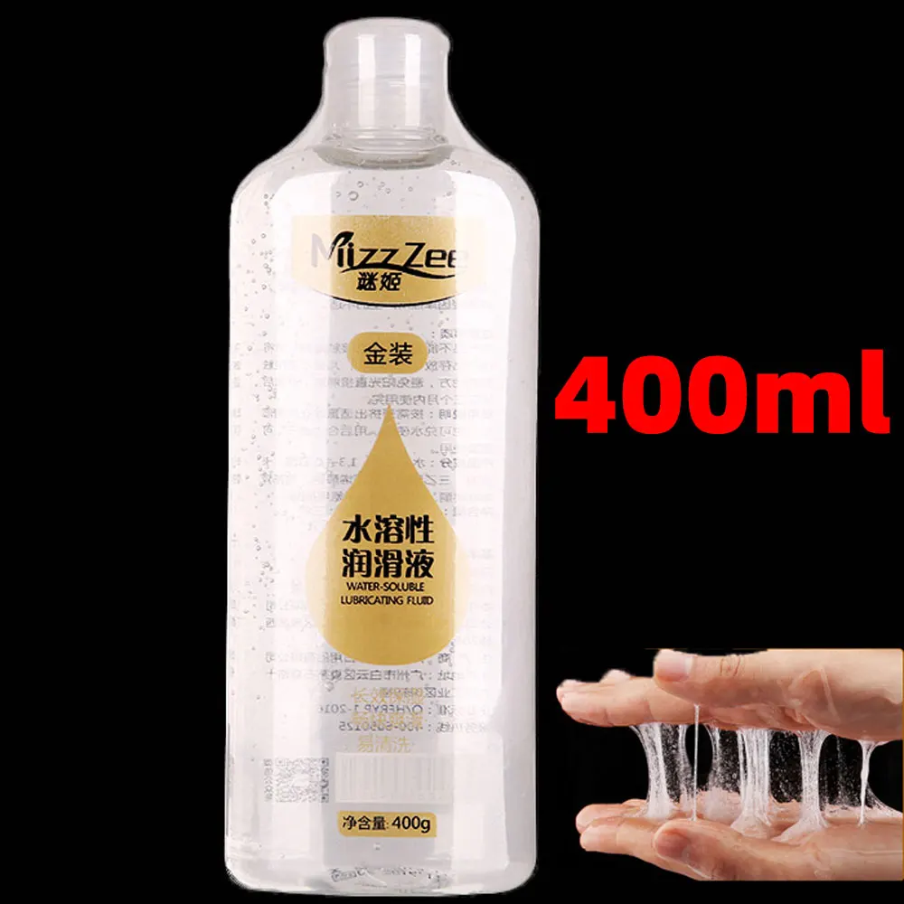 Mizzzee 400Ml Aggiornamento Lubrificante Dorato Per Il Sesso Levigante Lubrificante Massaggio Gel Lubrificazione Anale Merci Intime Giocattolo Del Ses