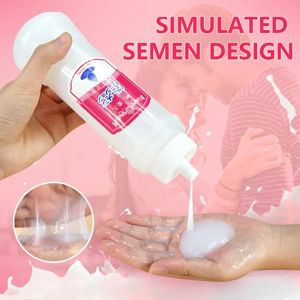 La Lubrificazione Da 300 Ml Simula Il Lubrificante Dello Sperma Per I Prodotti Del Lubrificante Del Sesso Olio Del Sesso A Base D'Acqua Lubrificante A