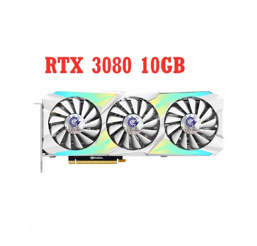 Rtx 3080 Scheda Grafica Da Gioco Da 10Gb Gddr6 320Bit 8 + 8Pin Desktop Pc Gaming Scheda Grafica Standalone Scheda Video Pci Express X16