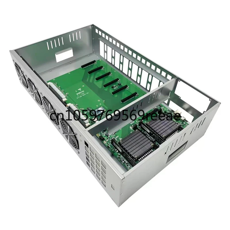 Aleo Chassis Server X98 X99 E5 Idc Data Center Set Completo Di Sei Schede E Otto Schede Scheda Madre Aleo Rtx 3060 3070 3080 Gpu