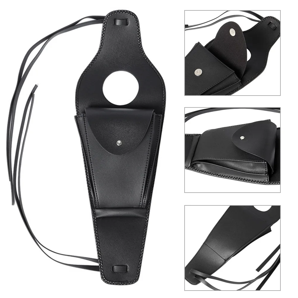 Moto Pu Leather Fuel Gas Tank Center Pouch Bag Tank Pad Cover Per Harley Davidson Sportster Xl 1200 883