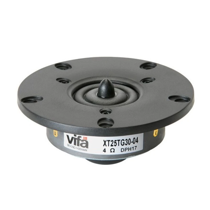 Altoparlante Originale Vifa Xt25Tg30-04 4 ''Hi-Fi Series Home/Car Audio Unità Driver Tweeter A Membrana Nera Fai-Da-Te 4Ohm/100W (2 Pezzi)