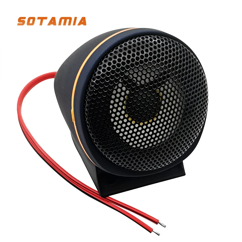 Sotamia 2Pcs Altoparlante Esterno Tweeter Per Auto Altoparlante 4 6 Ohm 30W Tweeter Midrange Regolabile Per Driver Audio Triplo
