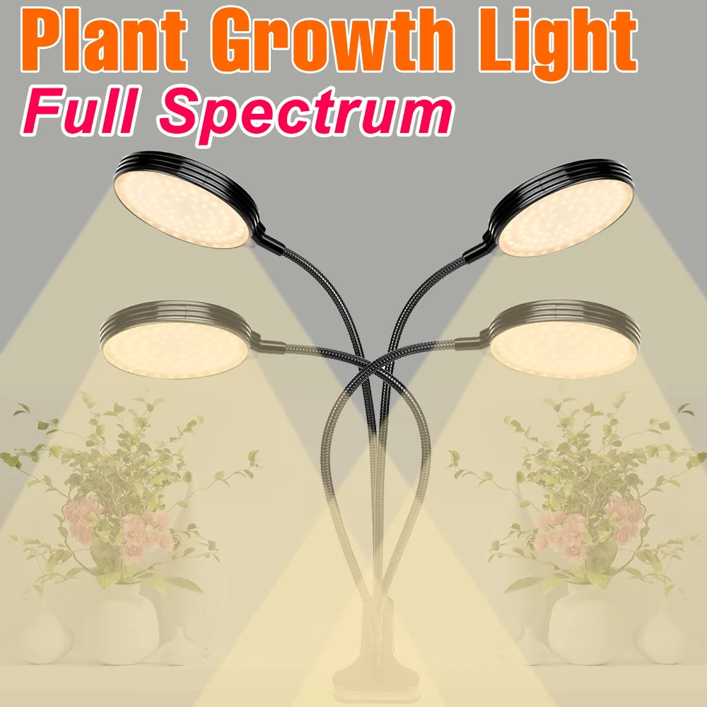 Dc5V Usb Full Spectrum Plant Grow Light Led Grow Light 15W 30W 45W 60W Phyto Bulb Serra Hydroponic Indoor Seeds Lighting
