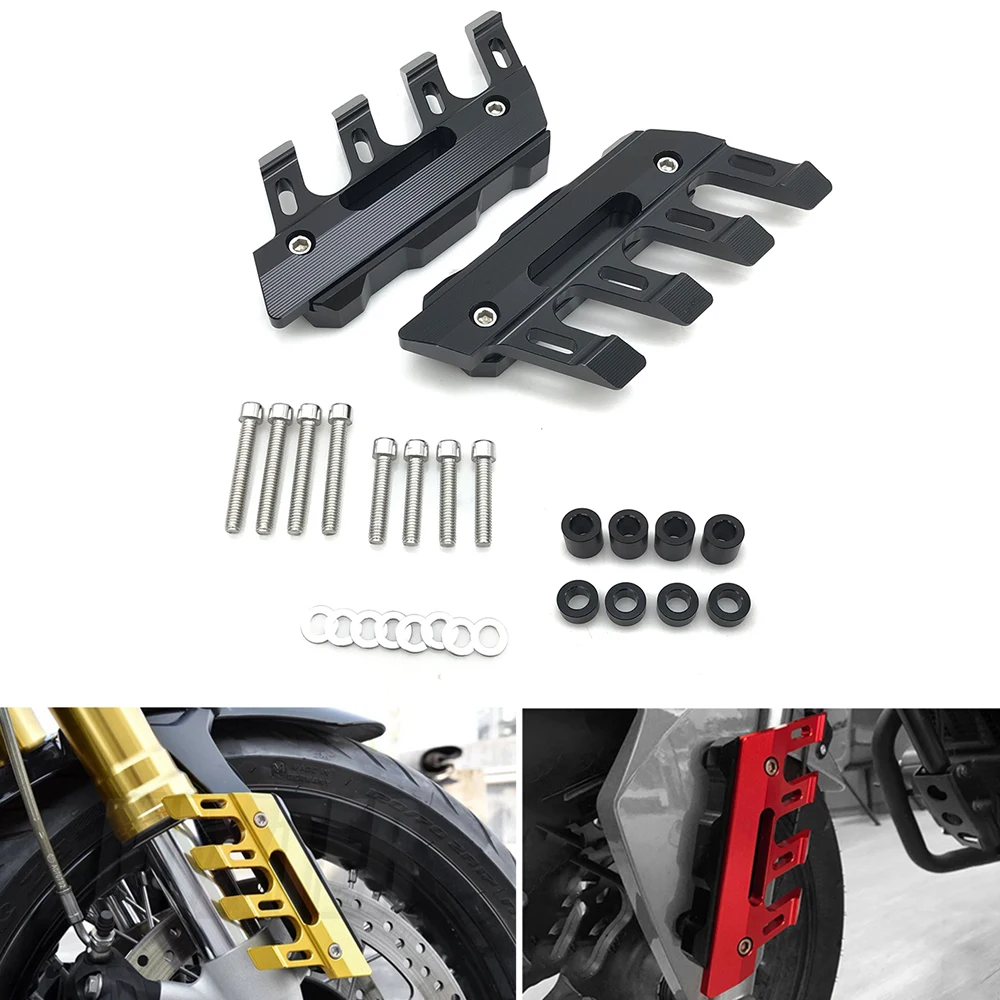 Motorcycle Aluminum Front Brake Disc Guard Caliper Protector Accessories For Yamaha Mt-09 Mt09 Mt07 Mt-07 Mt15 Mt125 Xsr700