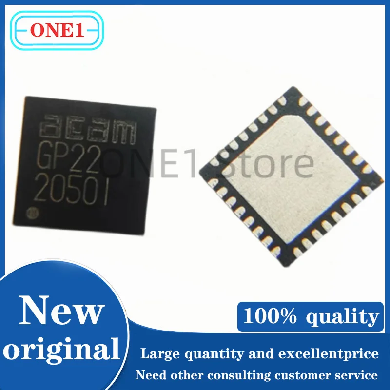 1 Pz/Lotto Nuovo Originale Tdc-Gp22 Qfn32 Qfn-32-Ep(5X5) Adc/Dac - Specialized Rohs Time To Digital Converter Ic