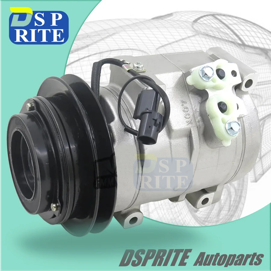 Compressore 10 S17C 4472203655 Ac 4472203656 Per Mitsubishi Montero Pajero 3.2 Did Mr360816 Mr500876 Mr500877 Mr500958 Mr568289