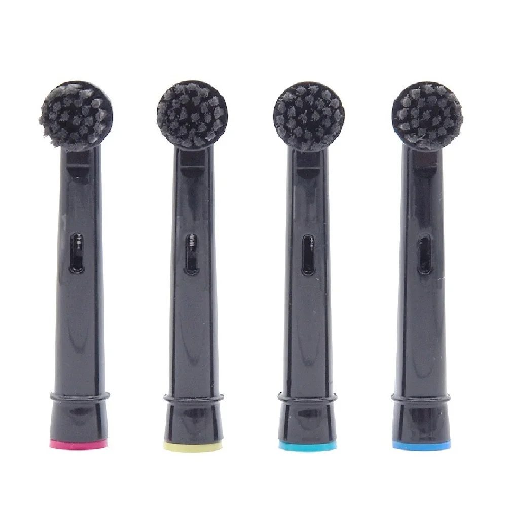 4/8/12/16 Pezzi Testine Di Ricambio Con Setole Di Carbone Di Bambù Per Spazzolino Elettrico Orale B Pulizia Efficiente Dei Denti Sb-17A