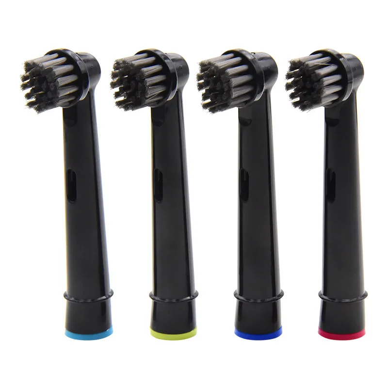 4/8/12/16 Pcs Testine Di Ricambio Per Setole Di Carbone Di Bambù Per Spazzolino Elettrico Orale B Pulizia Efficiente Dei Denti Sb-17A