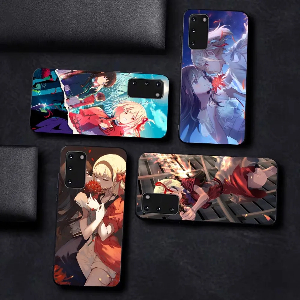 Lycoris Recoil Inoue Takina Custodia Per Telefono Per Samsung S 9 10 20 21 22 23 30 23Plus Lite Ultra Fe S10Lite Fundas