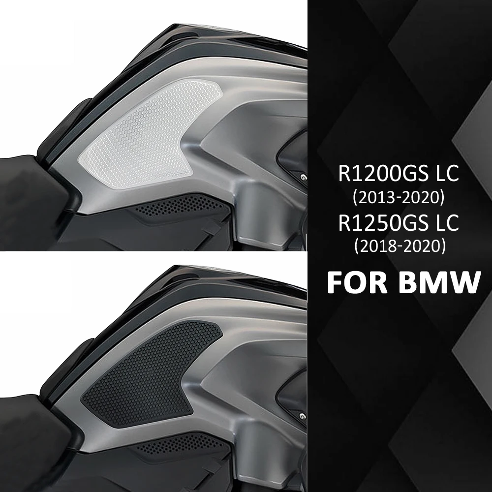 Adesivi Serbatoio Carburante Lato Antiscivolo Moto R 1200 1250 Gs Lc Per Bmw R1200Gs Lc 13-20 R1250Gs Lc 18-20 Gomma Impermeabile