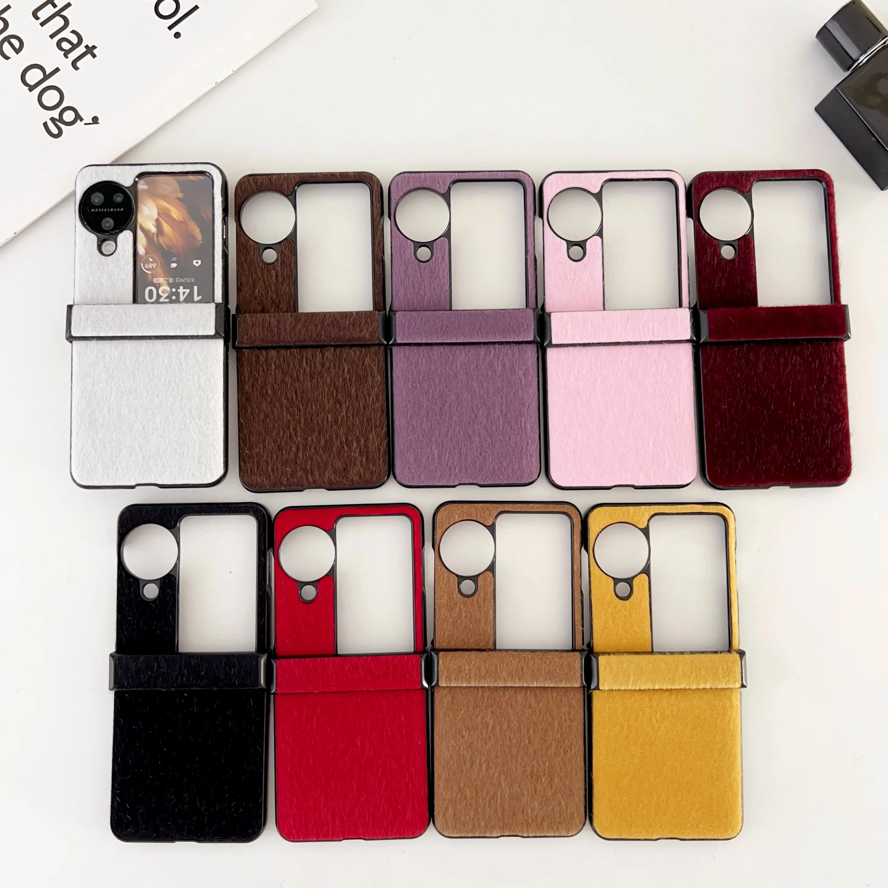 Custodia Antigoccia In Peluche Invernale Calda Di Lusso Per Oppo Find N3 Flip N2 Flip Findn3 Flip Findn2 Trova Flip Find N2 Flip Back Cover