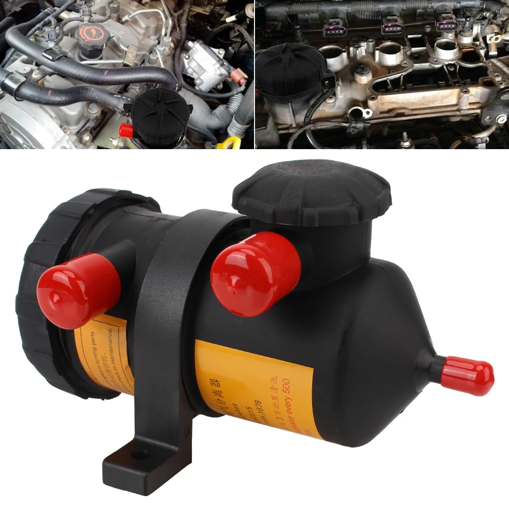 Separatore D'Olio Catch Can Filter Universal Protent Per Ford Patrol Turbo 4Wds Charged Toyota Landcruiser Oil Gas Separator Oil Can
