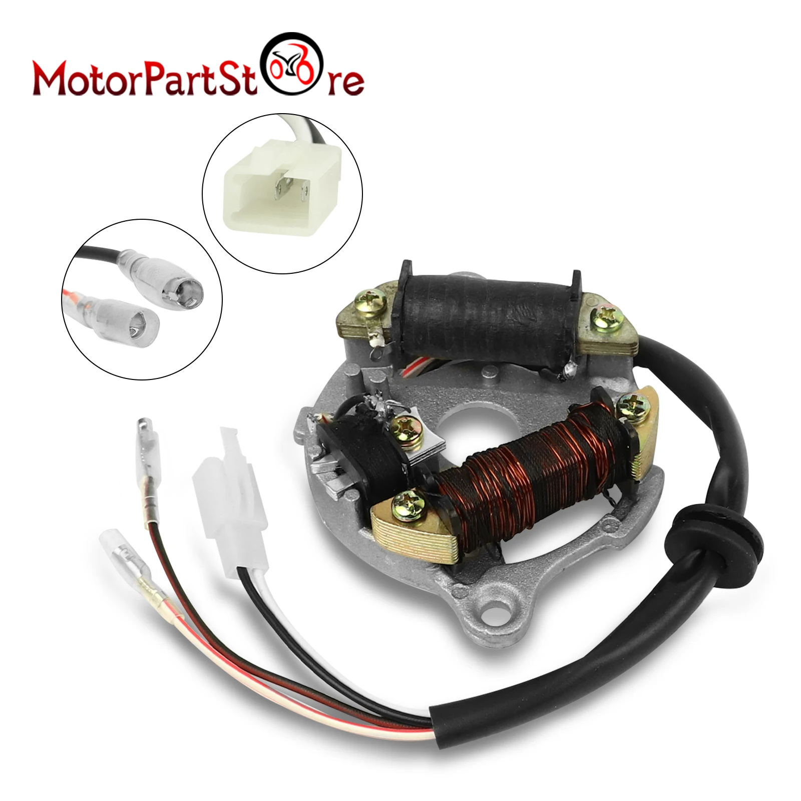 Magneto Statore Per Yamaha Pw50 Py50 Pw Py 50 Peewee50 Qt50 Dirt Bike Kids Bike