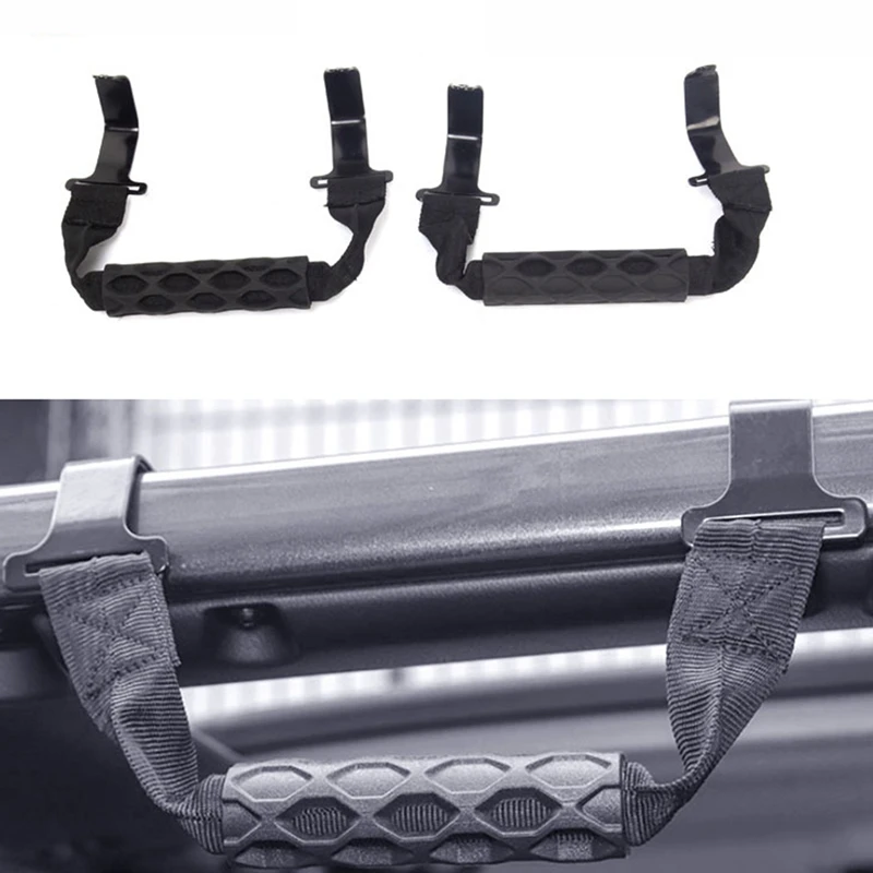 4 Pezzi Top Roof Roll Bar Maniglioni Grip Per Jeep Wrangler Jl 2018 2019 2020 2021 Accessori Per Auto
