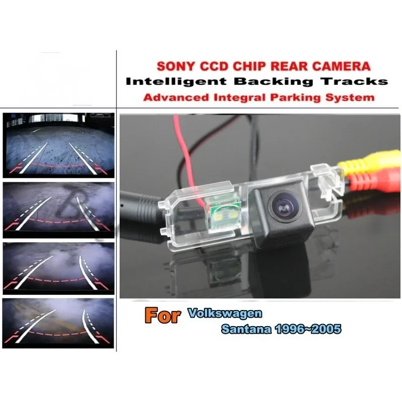 Telecamera Di Parcheggio Intelligente Per Volkswagen Lupo 3L 1998-2006 Dynamic Tragectory Telecamera Per Retromarcia Visione Notturna Ccd
