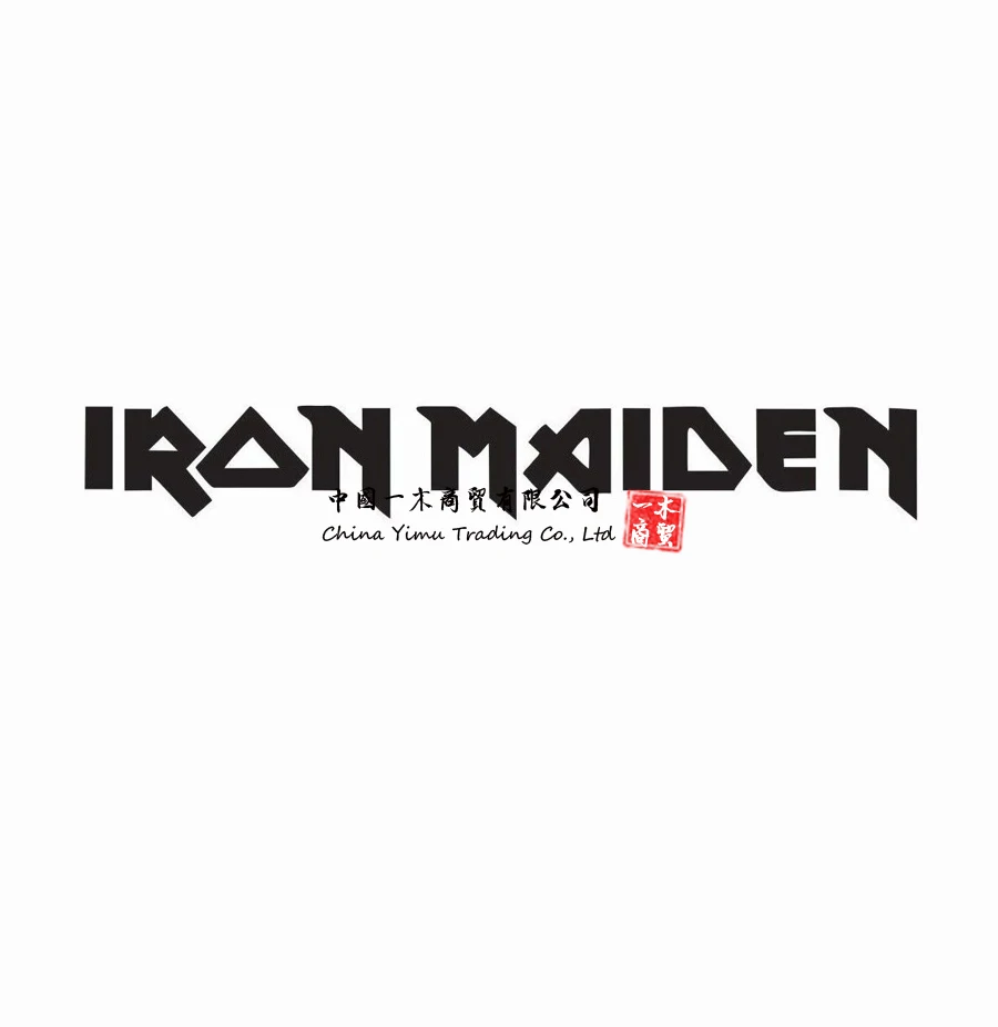 Iron Maidens Music Band Vinile Fustellato Adesivo Per Decalcomanie Per Auto