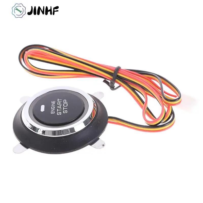1 Pc 12V Auto Replacement Car Engine Start Stop Push Button Keyless Entry Ignition Starter Switch