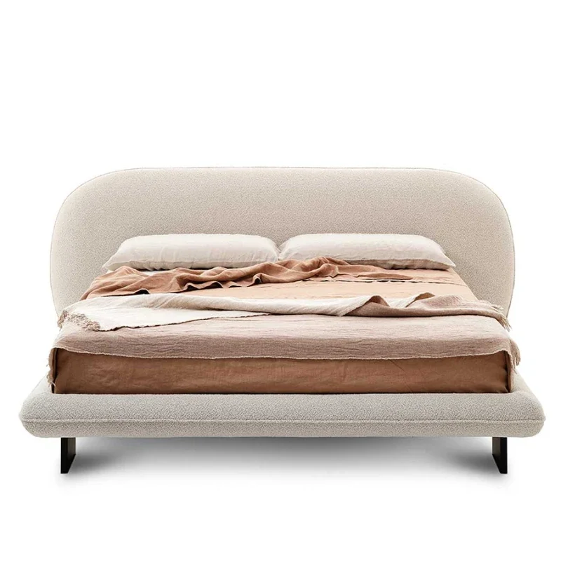 Master Girl Luxury Double Bed Estetica Kids Master White Modern Twin Bed Frame King Princess Letto Matrimoniale Mobili Per La Casa