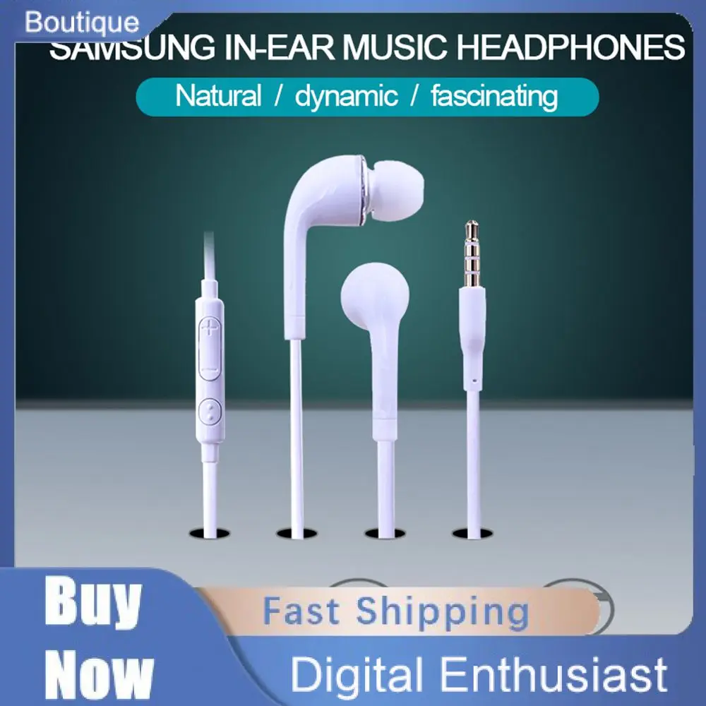Nuovo Con Microfono Auricolare Cablato Da 3.5Mm Auricolare Cablato Da 3.5Mm Cuffie Cablate Da Gioco In-Ear Per Samsung Huawei Phones Pc 2023