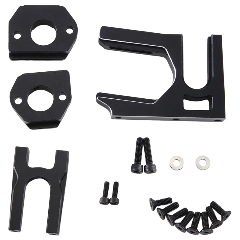 Per Arrma 1/7 Mojave Infraraction 1/8 Kraton Outcast Typhon Exb 6S Metal Center Diff Mount + Supporto Motore
