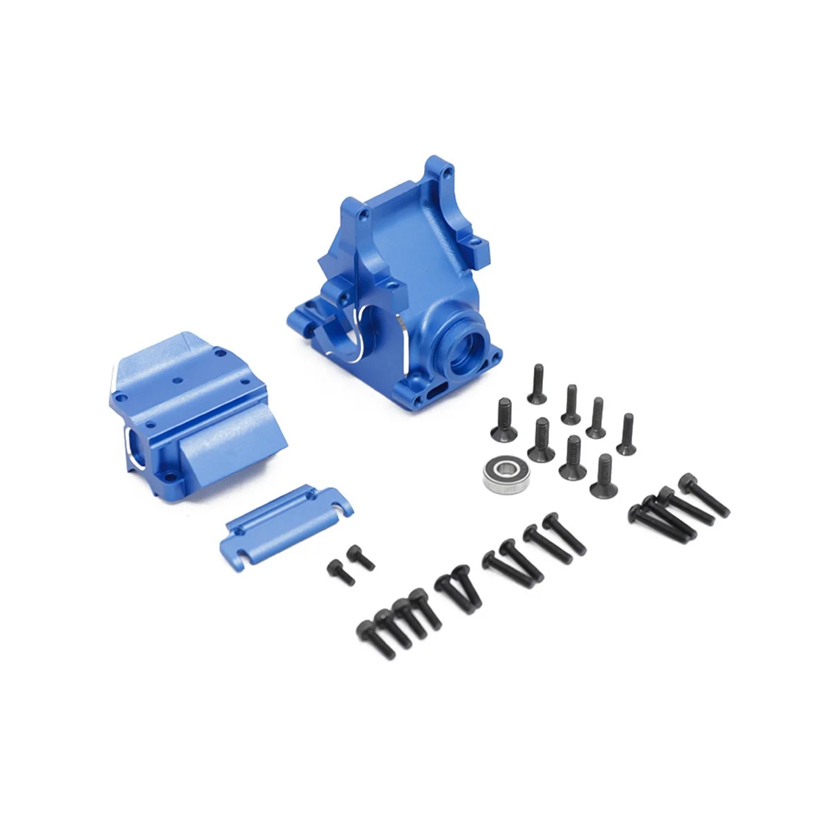 Custodia In Metallo Per Cambio Per Arrma 1/8 6S Kraton Typhon Outcast, 1