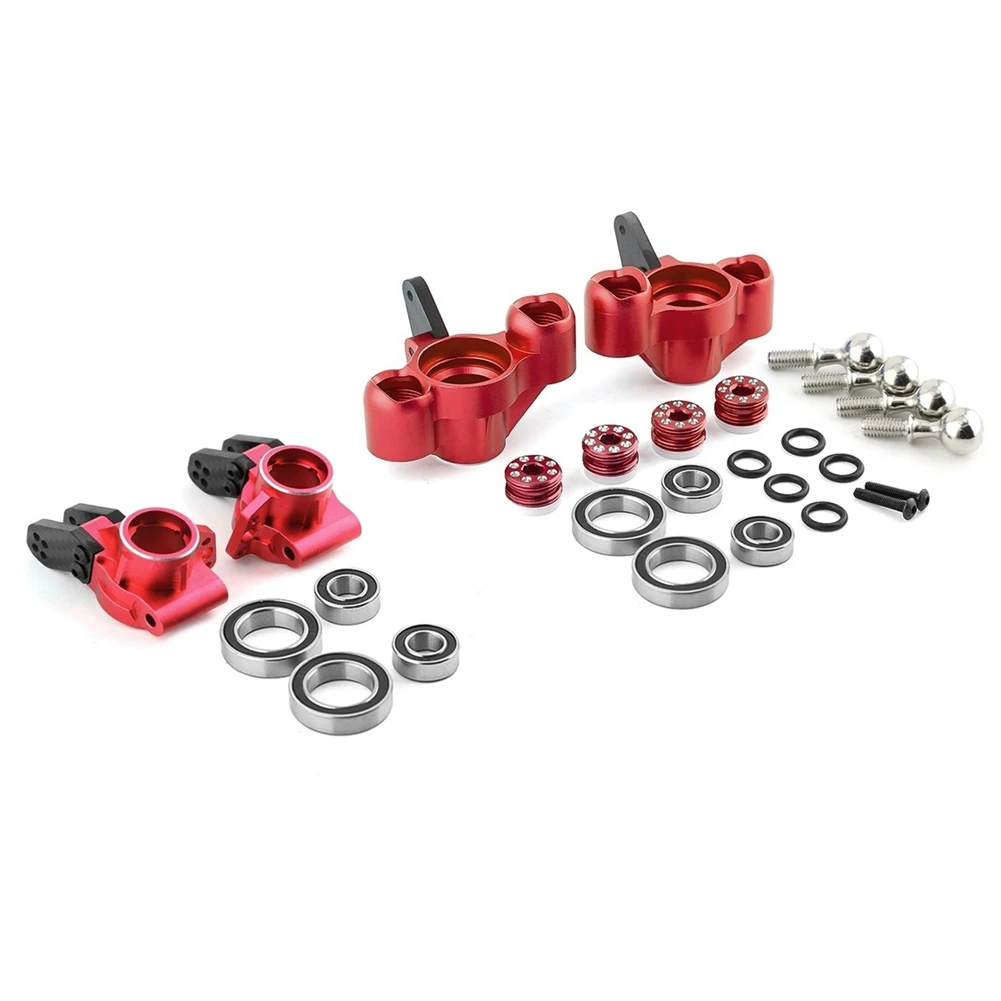 Supporto Del Mozzo Posteriore Dello Snodo Dello Sterzo Anteriore In Metallo Per 1/8 Arrma Kraton Outcast Blx 6S V5 Rc Accessori Per Parti Di Aggiornam
