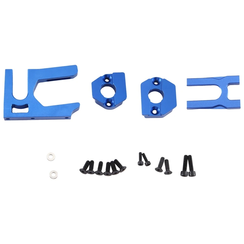 Per Arrma 1/7 Mojave Infraraction 1/8 Kraton Outcast Typhon Exb 6S Metal Center Diff Mount + Supporto Motore