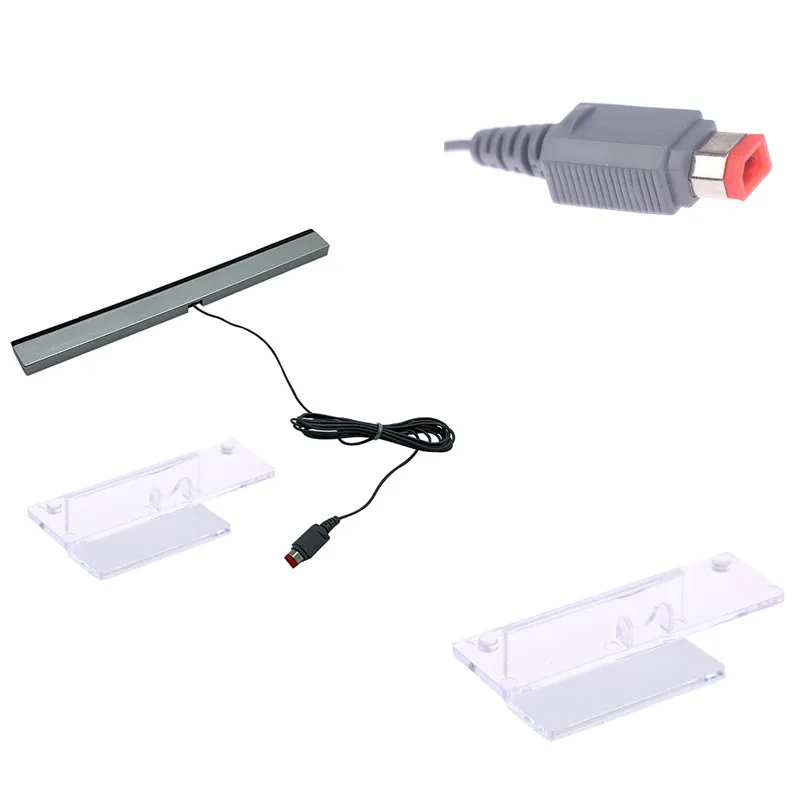 Ricevitore Sensore Di Movimento Cablato Remote Infrared Ray Ir Induttore Bar Game Move Remote Bar Forniture Per Giochi Per Nintendo Wii