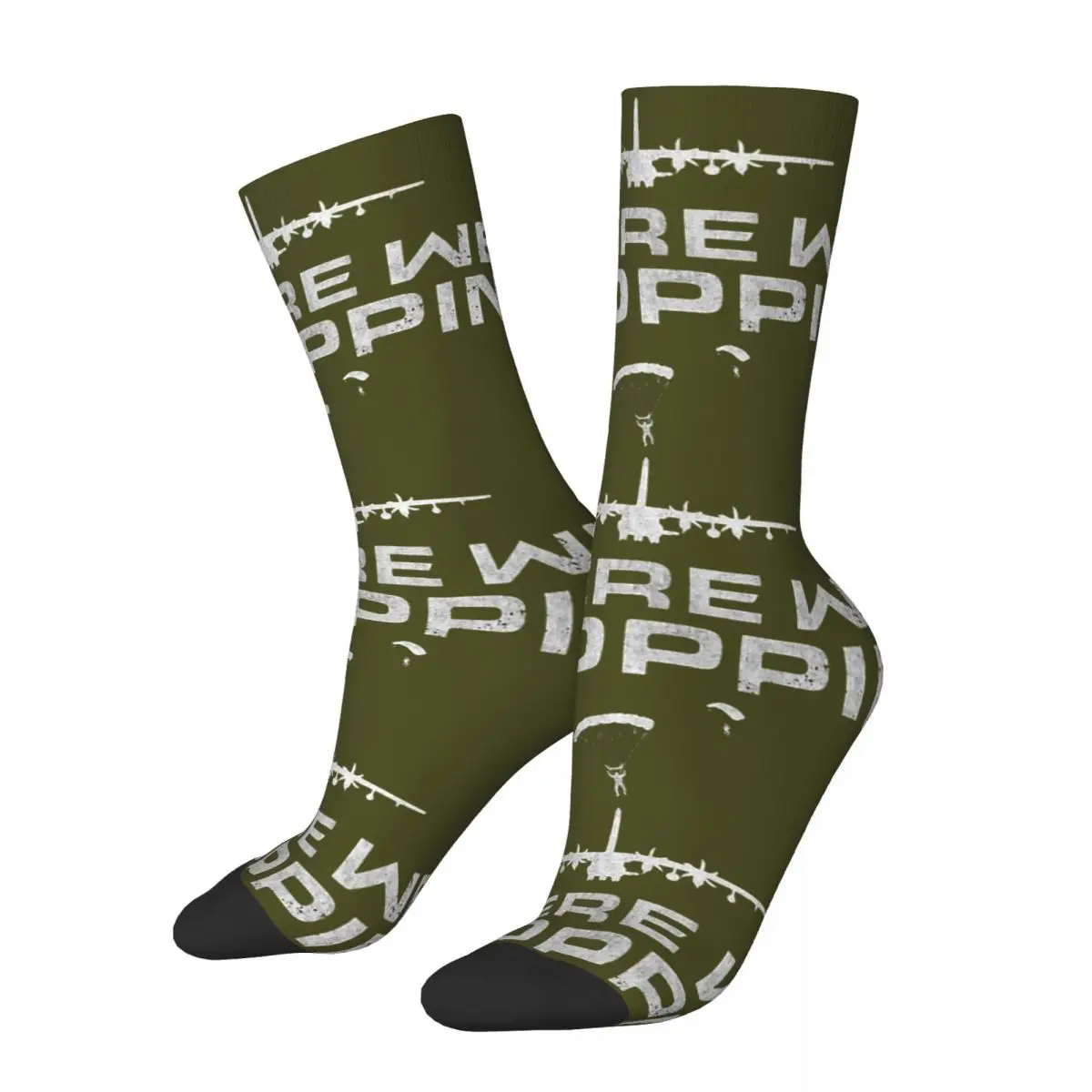 Happy Funny Cod Warzone Calzini Da Uomo Retro Harajuku Cod Black Ops Cold War Hip Hop Novità Pattern Crew Crazy Sock Gift Stampato