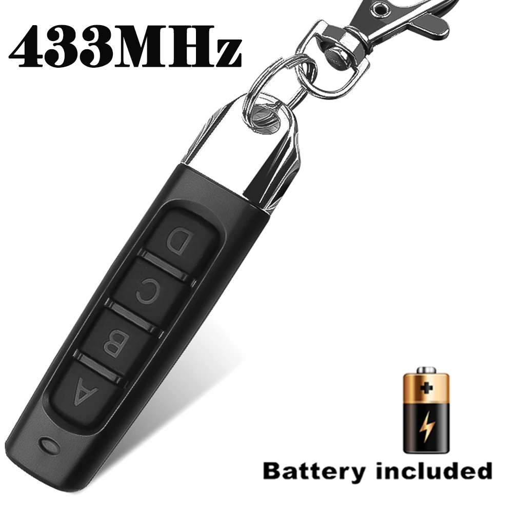 433Mhz Copia Telecomando Auto 4 Canali Codice Garage Cancello Apriporta Telecomando Duplicatore Codice Clonazione Chiave Auto
