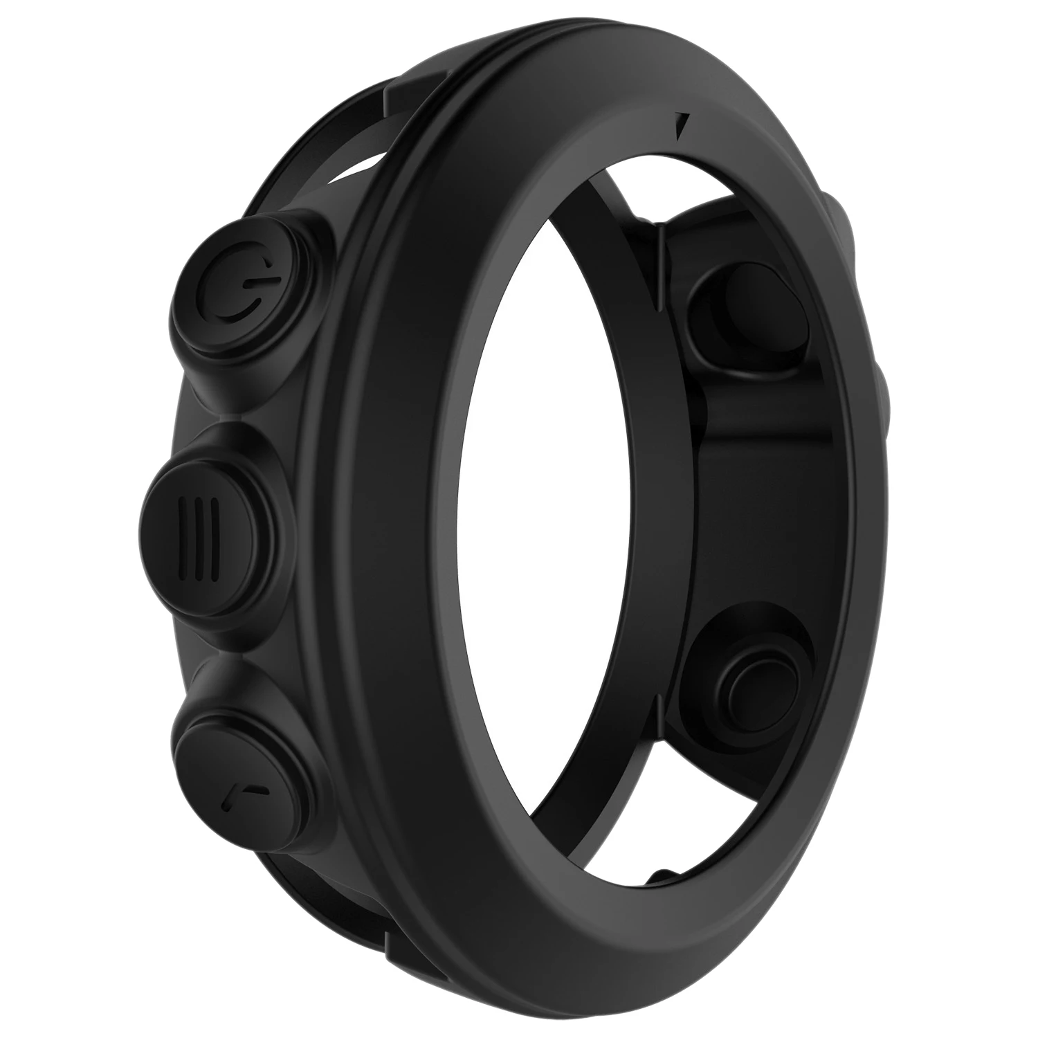Custodia Protettiva In Silicone Per Garmin Fenix 3 Hr/Fenix 3/Fenix 3 Sapphire/Quatix 3/Tactix Bravo Band Cover Nera
