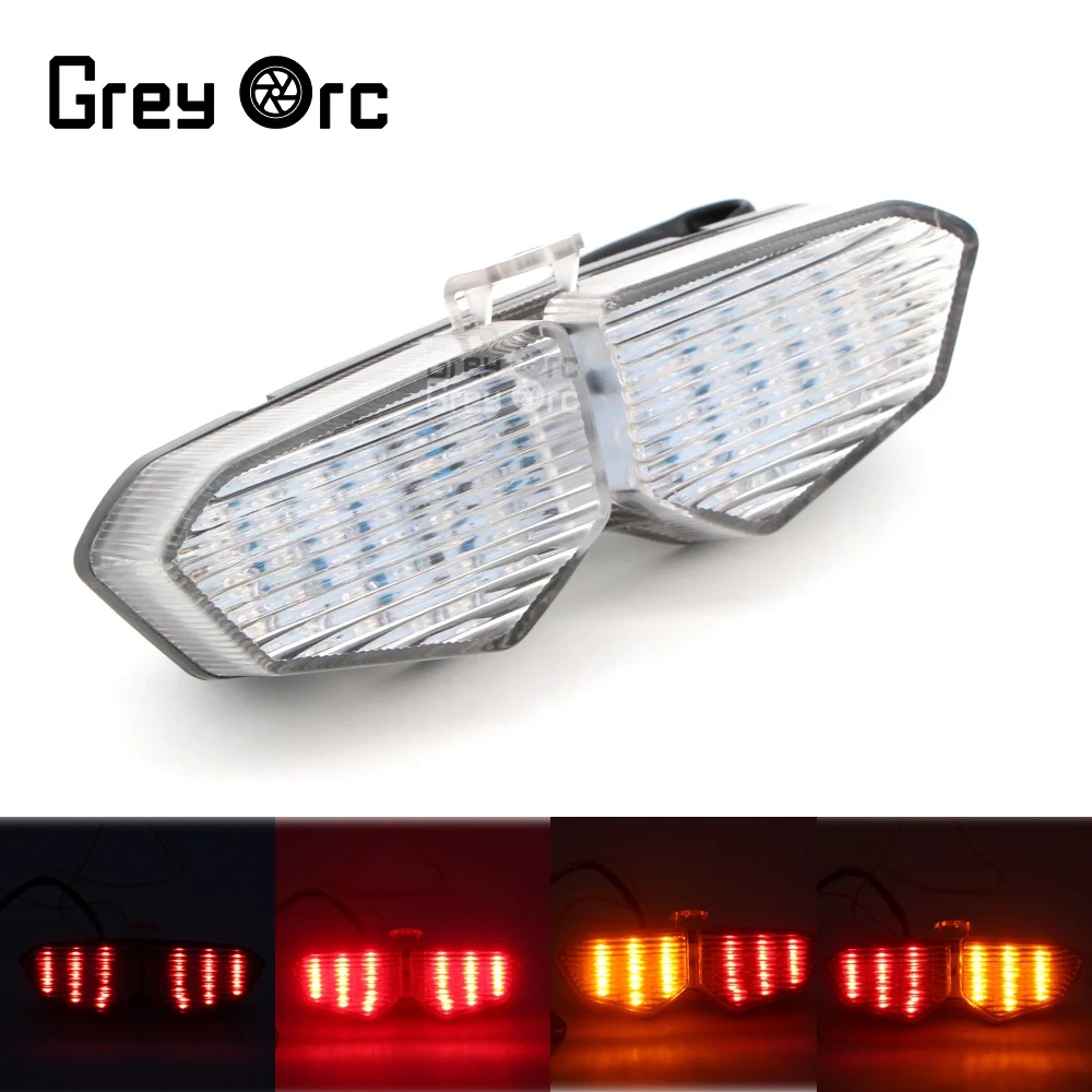 Per Yamaha Yzf R6 2003 2004 2005 Fanale Posteriore Freno Posteriore Fanale Posteriore A Led Per Moto Per Yamaha Yzf R6 2003-2005 Yzf R6S 2006-2008