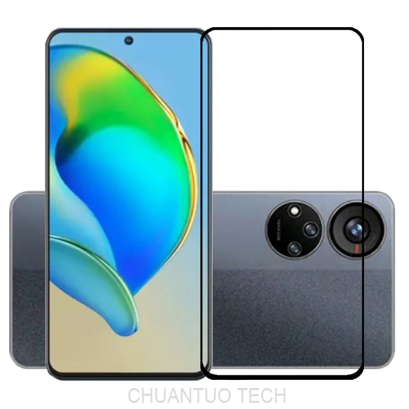 Vetro Temperato Completo Per Zte Axon 40 Se Proteggi Schermo Antigraffio Pellicola Protettiva Per Zte Axon 30 5G/Axon 40 Pro