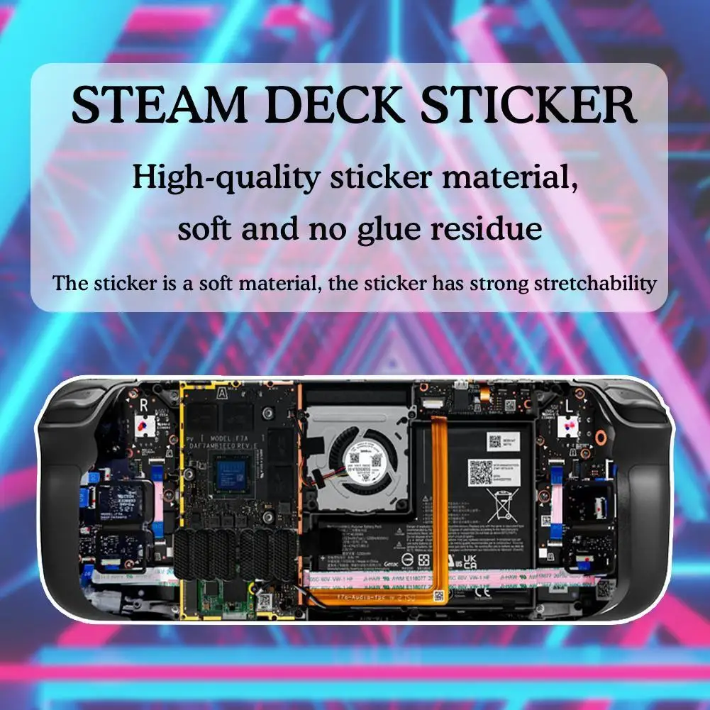 Per Accessori Per Ponti A Vapore Adesivi Skin Cool Vinyl Skin Decalcomania Protettiva Accessori Sticker Protector U1F0