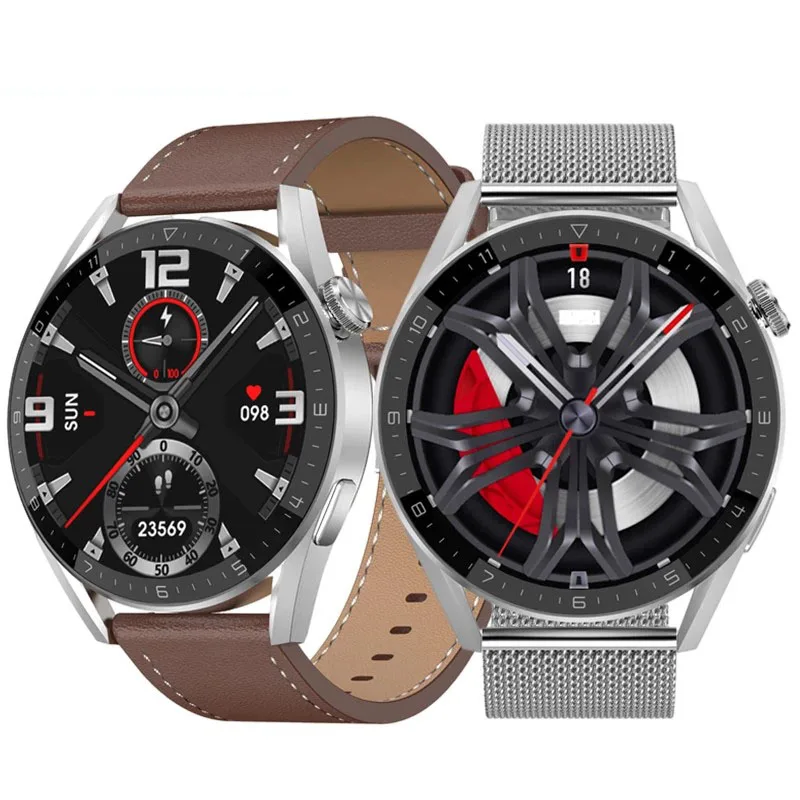 Orologio Da Uomo Nfc Door Unlock Smartwatch Bluetooth Call Bracciale Fitness Da 1.36 Pollici Per Oppo Find X3 Pro Find X3 Lite Reno 4 Lite 4Z