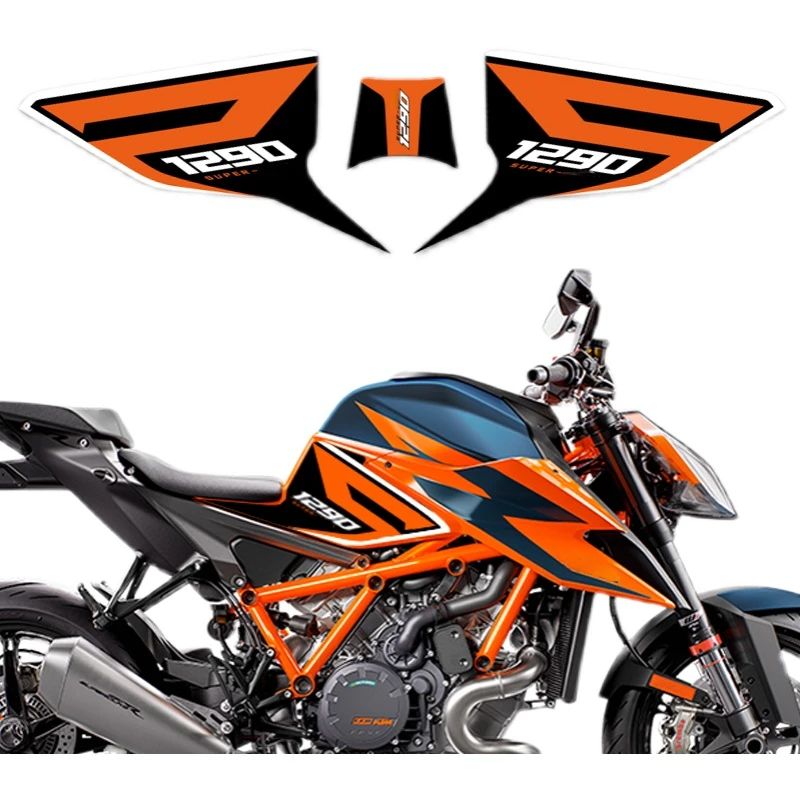 1 Set Per Ktm 1290 Duke 1290 Duke 1290 Duke Protezione Moto Antiscivolo Serbatoio Pad Serbatoio Adesivo Di Trazione Laterale
