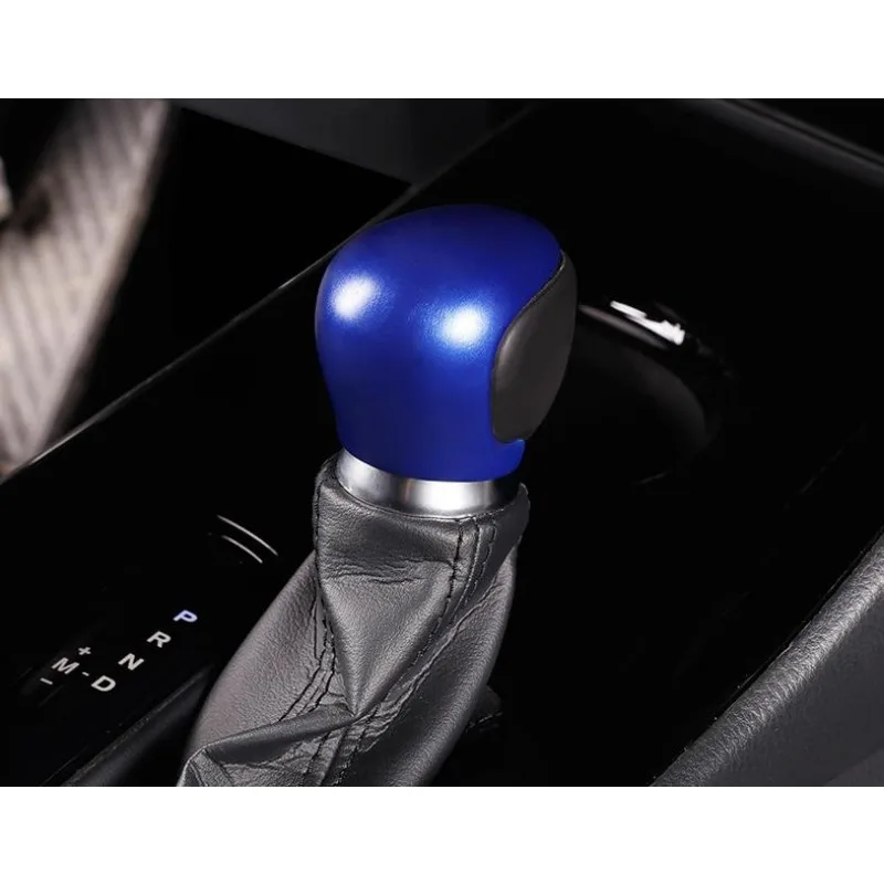 For Toyota C-Hr Chr 2018 - 2022 Chrome Gear Shift Knob Head Protector Frame Trim Cover Car Interior Parts Car Accessories