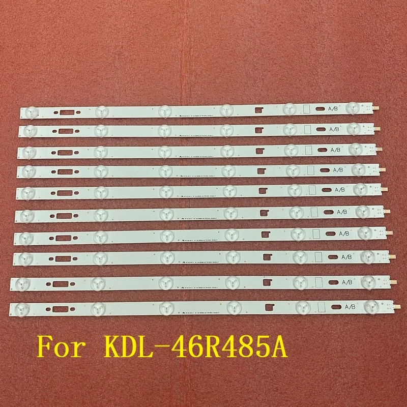 10 Pz/Set Striscia Di Retroilluminazione A Led Per  Sony 46Inch Tv Kdl-46R485A Lg Tv Innotek 46Inch Ndsoem A B Type Rev0.1