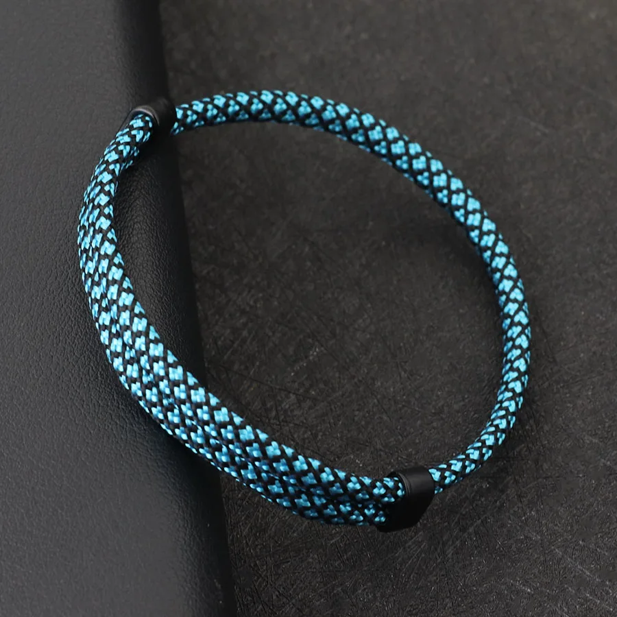 Braccialetto Etnico Regolabile Cord Grado A Paracord Braslet Unisex Summer Beach Accessori Per Il Tempo Libero Wish Fabric Braclet Pulseria