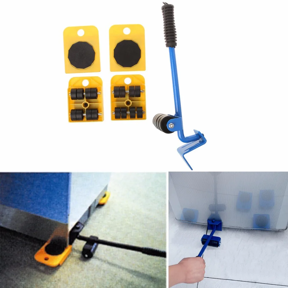 Mover Transport Set 5 Pezzi Pannello Mobile In Plastica Ps Giradischi Ruota Abs Pry Bar A3 Solo 14Mm Maniglia Trattamento Spray Superficiale In Pvc