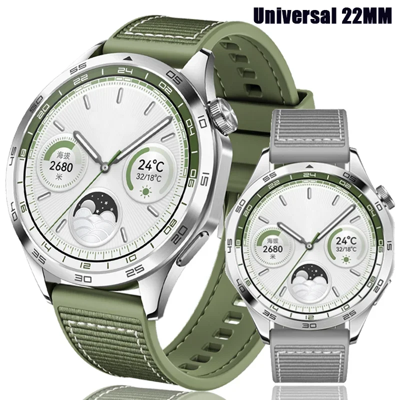 Cinturino In Nylon Per Huawei Gt4 Cinturino In Treccia Di Ricambio Cinturino Smartwatch Ufficiale Per Huawei Watch Gt4 46Mm Accessori Per Bracciali